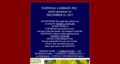 Desktop Screenshot of lambast.com